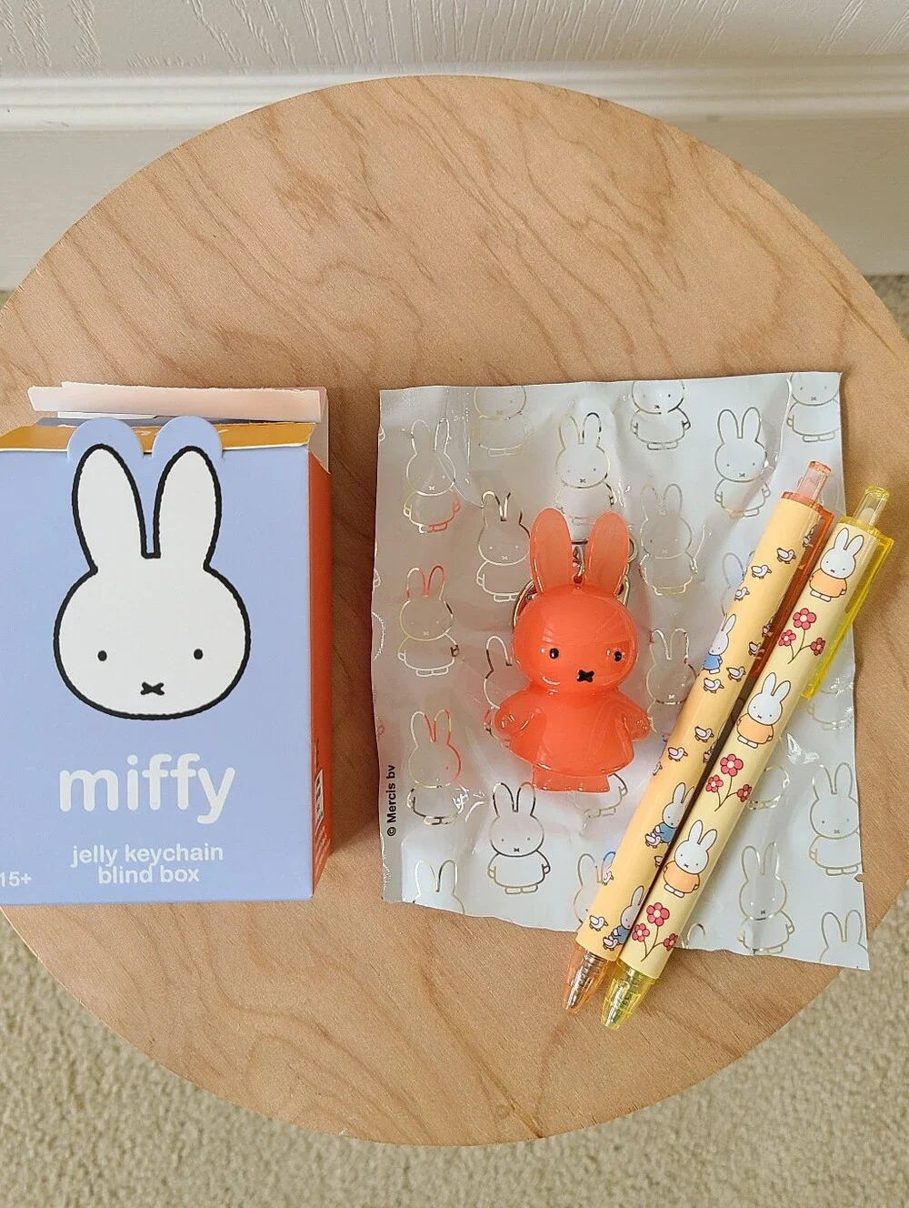 Miffy Jelly Keychain Blind Box Set - Red Strawberry Figure